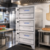 Thumbnail image #2 for Bakers Pride Super Deck Series 3-Deck Gas Pizza Deck Oven, Shallow Depth, 36 x 24-1/2-Inch Bake Deck