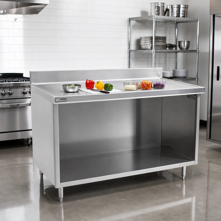 Product image #2 for Eagle Spec-Master Marine Counter Edge Open Front Cabinet Base Work Table, 72 x 30 Inches