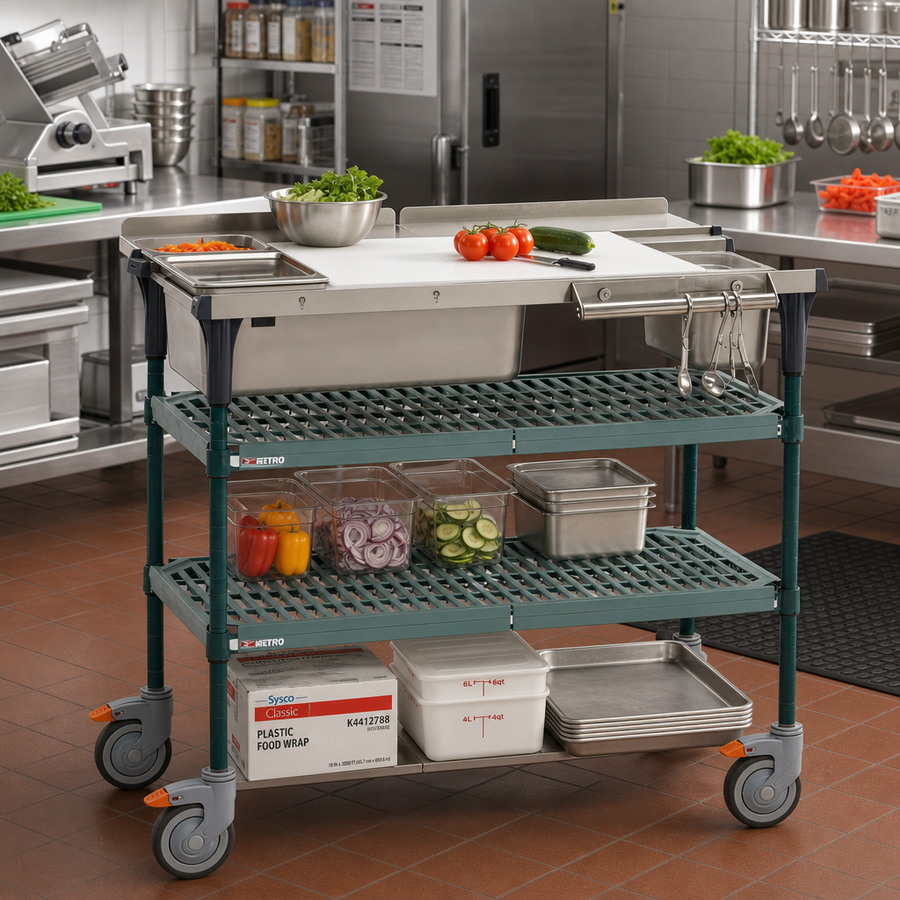Commercial Kitchen Production Set