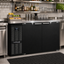 Thumbnail image #2 for Continental Refrigerator BB50N 50-Inch Two-Door Refrigerated Back Bar Cooler with Stainless Steel Top
