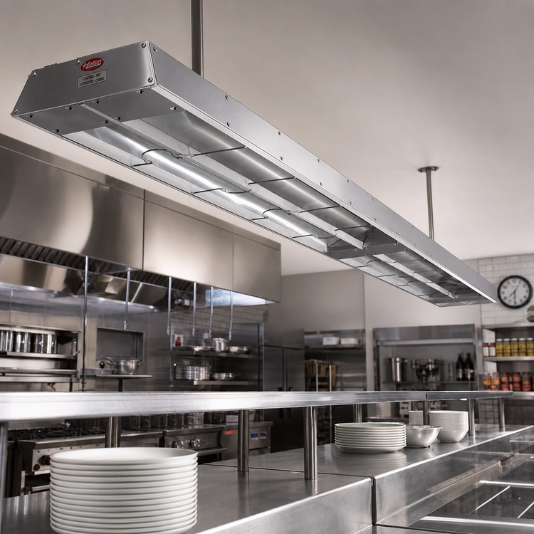 Product image #2 for Hatco Glo-Ray 120-Inch Unlighted Infrared Strip Heater, Aluminum, 3400W
