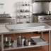 Thumbnail image #2 for Eagle Group Valu-Master 42 x 24-Inch Solid Commercial Shelf, Galvanized Steel, Gray Epoxy Finish, 600 lb. Capacity
