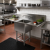 Thumbnail image #2 for John Boos Pro-Bowl 1-Compartment Sink with Left and Right Drainboards, 81-1/4 Inch Wide