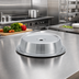 Thumbnail image #2 for Vollrath Round Stainless Steel Satin Finish Plate Cover for 9-5/16