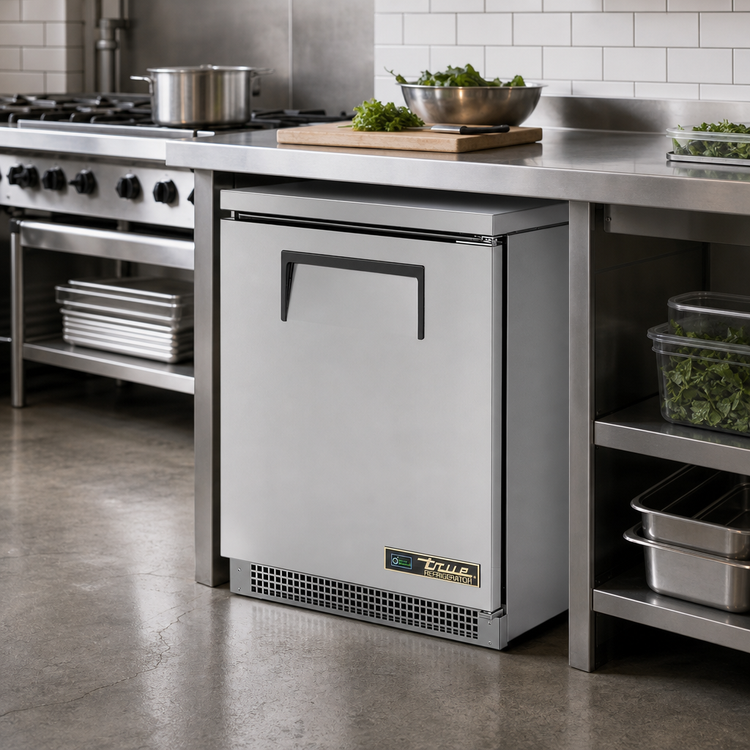 Product image #2 for True 24-Inch 1-Section Undercounter Solid Door Refrigerator with Self-Contained R290 Refrigeration