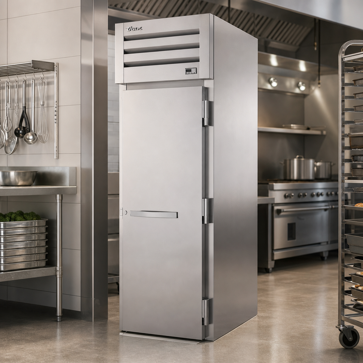 Product image #2 for True SPEC SERIES One-Section Roll-Thru Heated Cabinet with Stainless Steel Front and Rear Doors