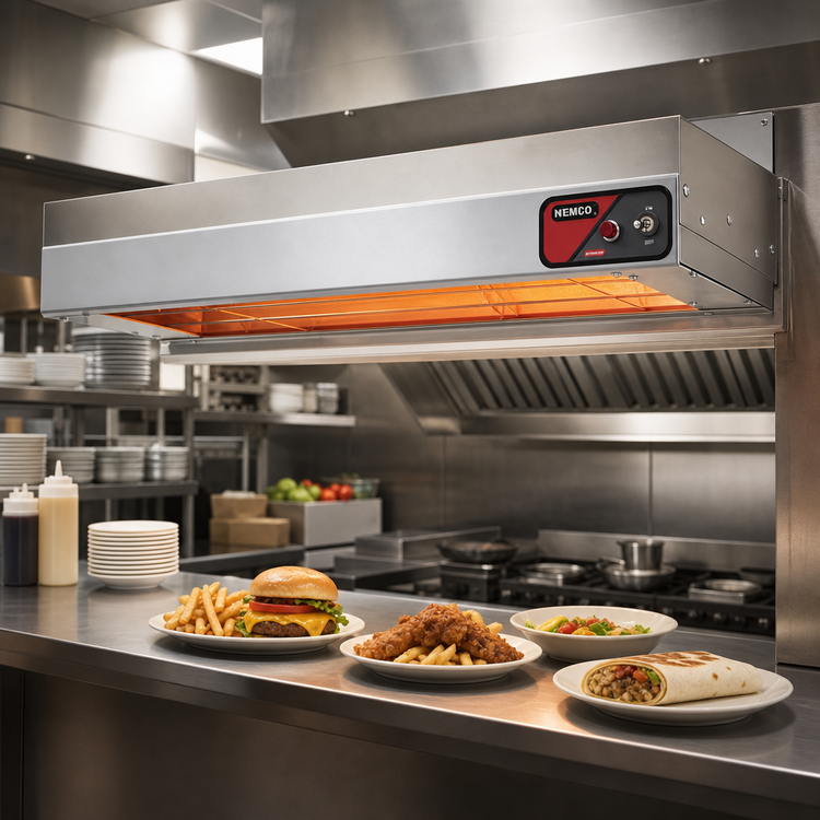 Product image #2 for Nemco 60-Inch Dual Infinite-Control Infrared Strip Heater, 240V
