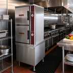 Thumbnail image #2 for Crown DCX-2-36 Direct Steam Convection Steamer with 36-inch Cabinet Base