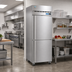 Thumbnail image #2 for Hoshizaki Steelheart 23.1 Cu. Ft. Stainless Steel One-Section Reach-In Freezer, Self-Contained, Standard Depth, Half-Height Solid Right-Hinged Doors