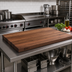 Thumbnail image #2 for John Boos Boos Block American Black Walnut Kitchen Countertop, 48 x 27 x 1-1/2 Inch, Full-Length Edge Grain, Penetrating Oil Finish