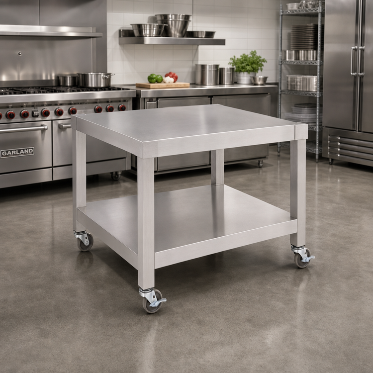 Product image #2 for Garland Heavy-Duty Stainless Steel Equipment Stand for 36-Inch Counter Models with Legs