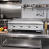 Thumbnail image #2 for KoolMore 48-Inch 4-Burner Natural Gas Commercial Griddle with Manual Controls and Drip Tray