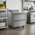 Thumbnail image #2 for Delfield 32-Inch Wide One-Section Refrigerated Worktop Base with 2 Drawers and 4-Inch Backsplash