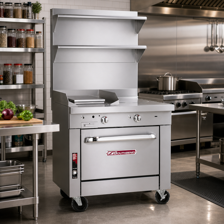 Product image #2 for Southbend Platinum 36-Inch Modular Heavy Duty Gas Range with Graduated Hot Top
