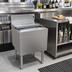 Thumbnail image #2 for Glastender IBA-18 Underbar Stainless Steel Ice Bin with Sliding Cover, 50 lb Capacity