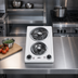 Thumbnail image #3 for Summit Commercial 12-Inch Two-Burner Electric Built-In Cooktop with Coil Burners