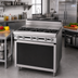Thumbnail image #2 for Titan JTRH-5ST 60-Inch Heavy Duty Gas Range with (5) Open Burners and (5) Hot Tops