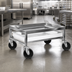 Thumbnail image #3 for Channel Aluminum Poultry Crate Dolly with Drip Pan