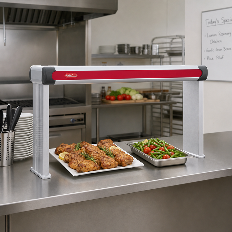 Product image #2 for Hatco Glo-Ray Designer Unlighted Single Strip Heater, 21-1/2 Inch Wide, Aluminum, 250 Watt