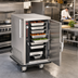 Thumbnail image #3 for Mobile Heated Holding Cabinet with Humi-Temp Heat & Humidity System, 8 Full-Size Pan Capacity