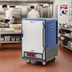Thumbnail image #2 for Metro C5 3 Series Half-Height Low-Watt Heated Holding Cabinet with Solid Door, Fixed Wire Slides, Blue