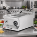 Thumbnail image #2 for BakeMax BM6ME010 Countertop Electric Pasta Cooker, 10-Liter Tank, 240V