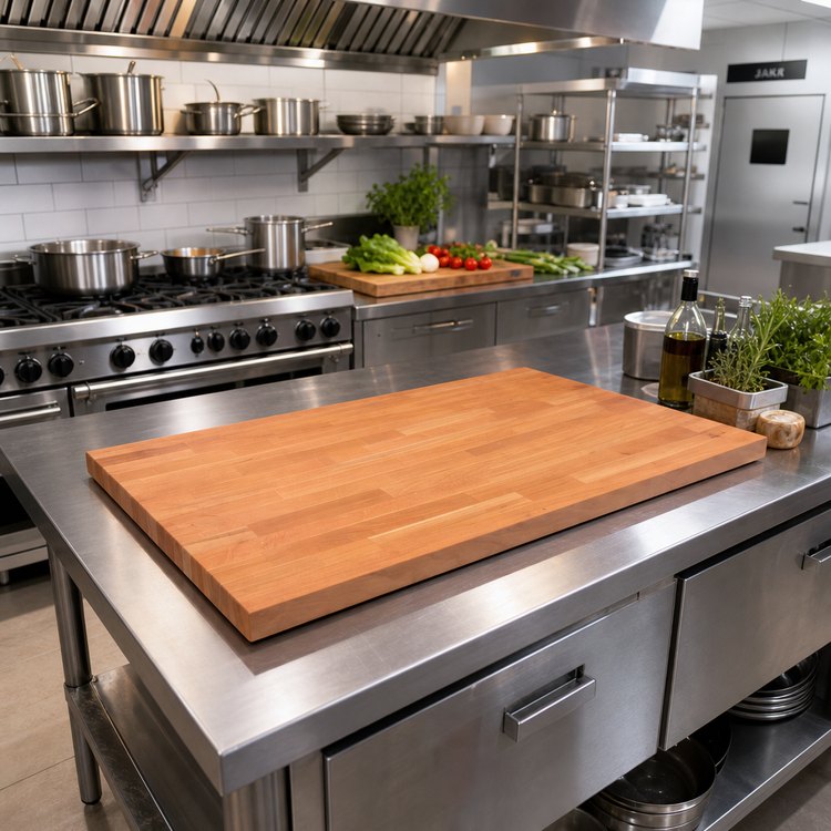 Product image #2 for John Boos Boos Block American Cherry Edge Grain Kitchen Countertop, 48 x 25 x 1-1/2 Inch, Oil Finish