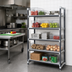Thumbnail image #2 for Cambro Camshelving Elements XTRA 5-Tier Stationary Starter Polymer Shelving Unit, 21
