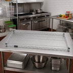 Thumbnail image #2 for Quantum 3048C Chrome Wire Shelf, 48" W x 30" D, 600–800 lb. Capacity