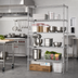 Thumbnail image #2 for Quantum Chrome Wire Shelving Starter Kit, 54