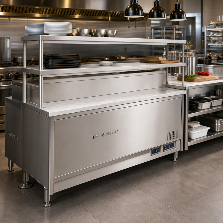 Product image #2 for Randell RCL-80.5 80.5" Modular Chef Service Counter - Left Section
