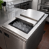 Thumbnail image #2 for BK Resources 36-Inch x 20-Inch Drop-In Ice Bin with Sliding Cover, Without Cold Plate