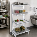 Thumbnail image #2 for Channel Manufacturing SC2448 Solid Aluminum Cantilever Shelf, 45.38W x 24D, 700 lb. Distributed Capacity