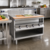 Thumbnail image #2 for 30-Inch x 28-Inch Electric Modular Hot Food Table with 2 Wet/Dry Wells and Open Cabinet Base