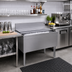 Thumbnail image #2 for Glastender Underbar Stainless Steel Ice Bin with 10-Circuit Cold Plate, 36 Inch W x 24 Inch D, 127 lb Capacity