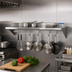 Thumbnail image #2 for BK Resources 60-Inch Economy Wall-Mounted Stainless Steel Pot Rack Shelf, 12-Inch Deep