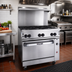 Thumbnail image #3 for Vulcan Endurance 36-Inch Propane Gas Restaurant Range with 6 Open Burners and Convection Oven