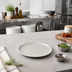 Thumbnail image #2 for Stadia 9-Inch Round Narrow Rim Melamine Salad Plate, Greige