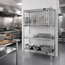Thumbnail image #2 for Eagle Group Security Enclosure Kit with Flip-Up Door, 36W x 24D x 20H, Chrome Finish