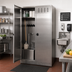 Thumbnail image #3 for John Boos 48 Inch Left-Hand Stainless Steel Janitor Cabinet with Mop Sink and Storage