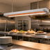 Thumbnail image #2 for Nemco 72-Inch Single Remote-Controlled Infrared Strip Heater with Lights, 208V