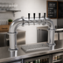 Thumbnail image #2 for Glastender PP-4-SS Pipe Pass-Thru Draft Dispensing Tower, 4-Faucet Countertop, Air-Cooled, Stainless Steel