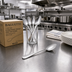 Thumbnail image #2 for Baguette 7-3/8 Inch Extra-Heavy Weight Iced Tea Spoon, 18/8 Stainless Steel, Mirror Finish