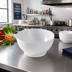 Thumbnail image #3 for 50 oz. White Melamine Round Noodle Bowl