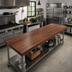 Thumbnail image #2 for John Boos Boos Block 84 Inch x 27 Inch Edge Grain American Black Walnut Kitchen Countertop