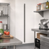Thumbnail image #2 for Metro SmartWall 72-Inch Wall Shelving Upright, Gray Metroseal Epoxy with Microban