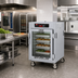 Thumbnail image #2 for Metro C5 8 Series 1/2-Height Pass-Thru Controlled Temperature Holding Cabinet with Glass Doors, Universal Wire Slides and Touchscreen Controls