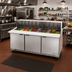 Thumbnail image #3 for Beverage-Air 72-Inch Three-Section Mega Top Refrigerated Prep Table with 30-Pan Opening
