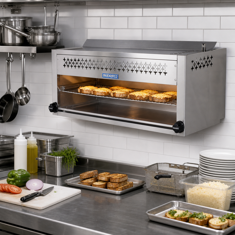 Product image #2 for Bake Tech Innovation Radiance 48-Inch Natural Gas Infrared Cheesemelter with Wall or Range Mount