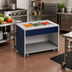 Thumbnail image #2 for Atlas Metal INFIC-3 Mobile Ice-Cooled Cold Food Unit with 3-Pan Capacity